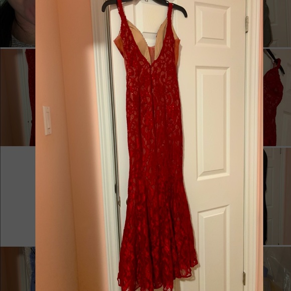 Formal Red Dress - Picture 2 of 6
